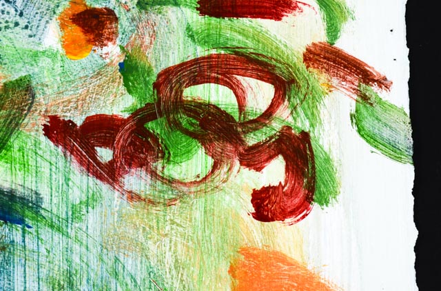 Original Jack Meanwell Abstract Oil on Paper Still Life