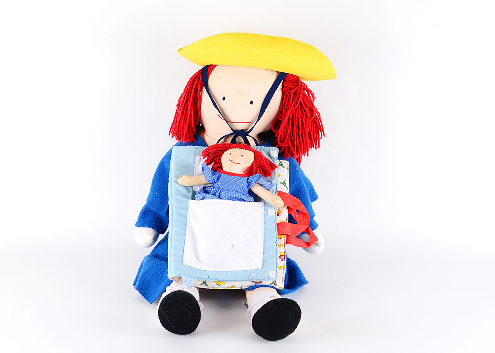 Pair of Madeline Yarn Dolls