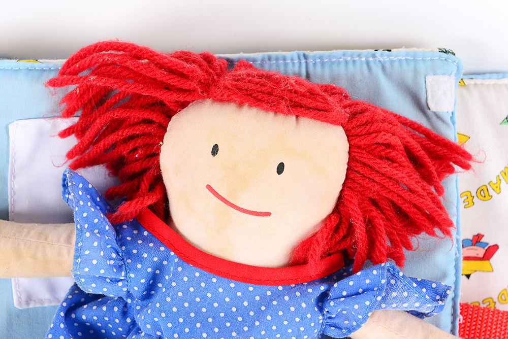 Pair of Madeline Yarn Dolls