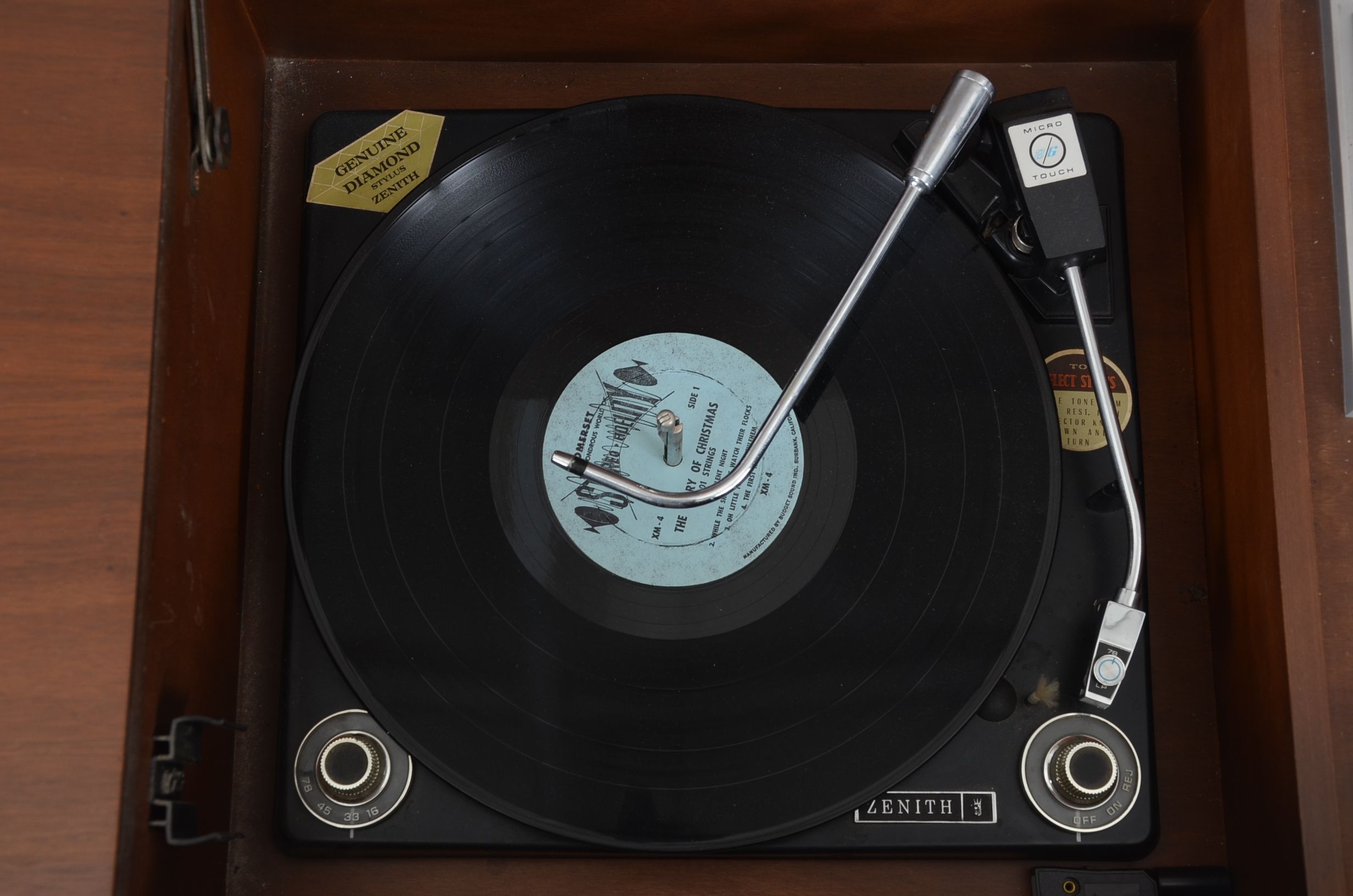 Zenith Record Player Cabinet