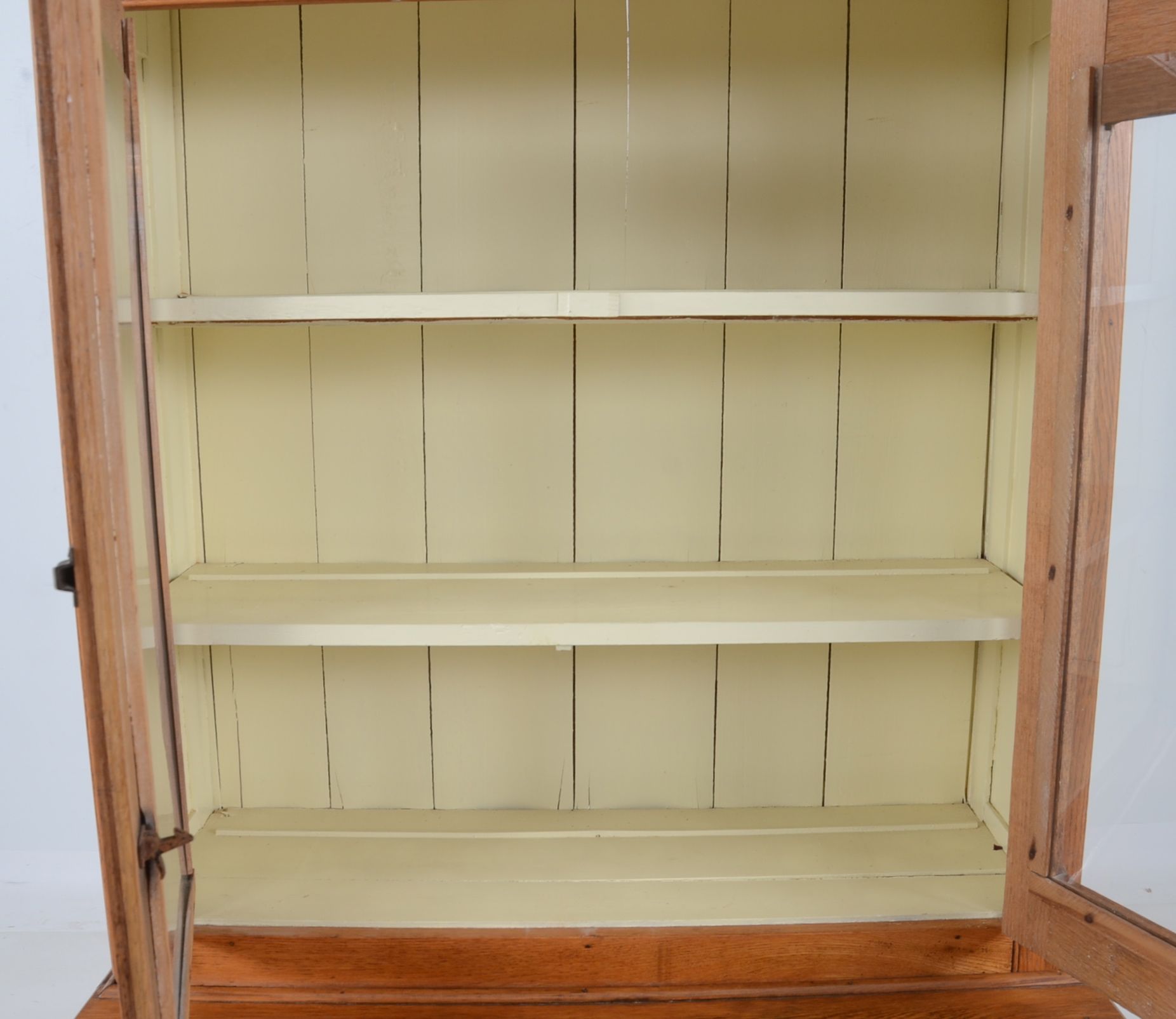 Antique Oak China Hutch