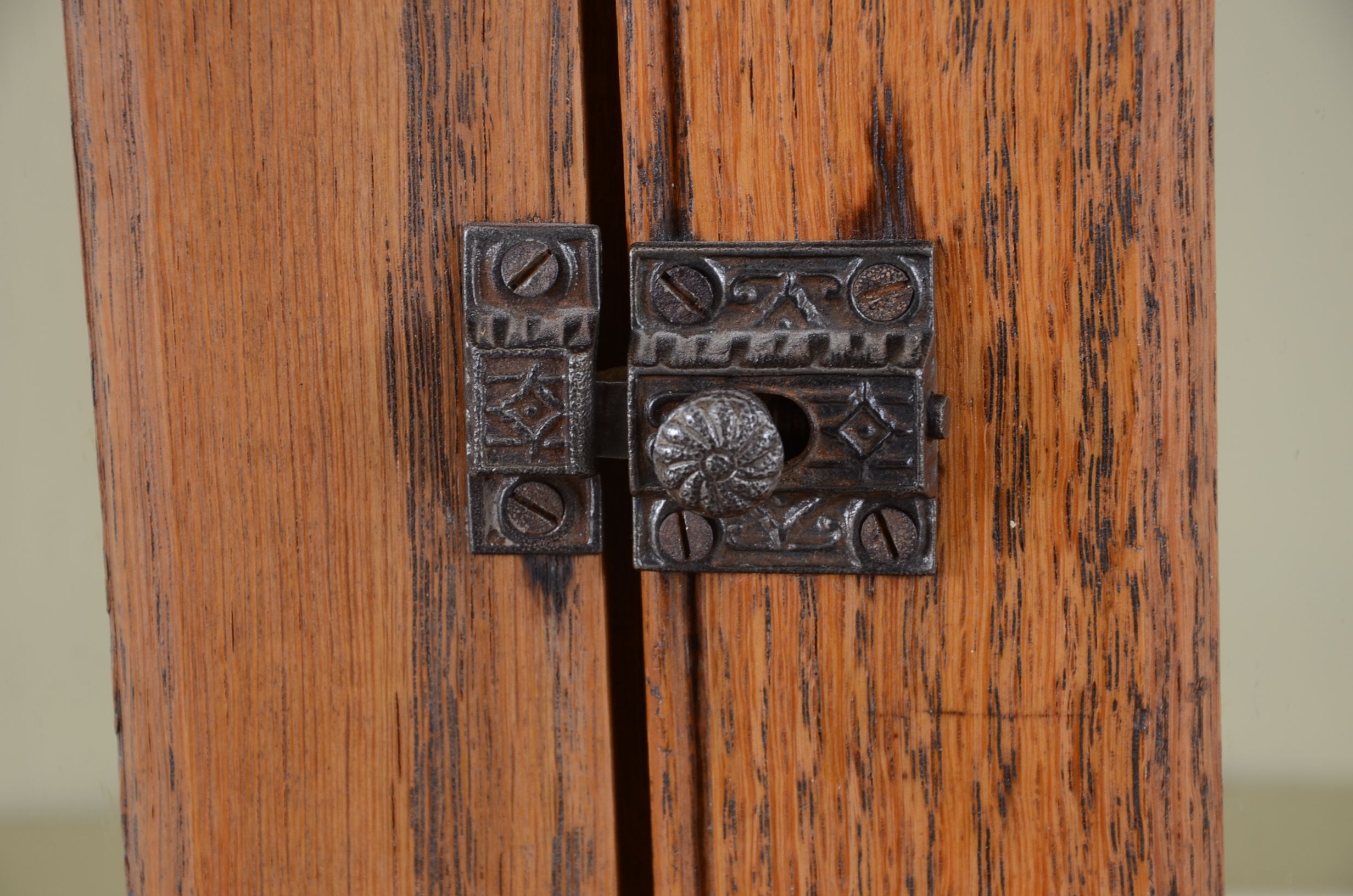 Antique Oak China Hutch