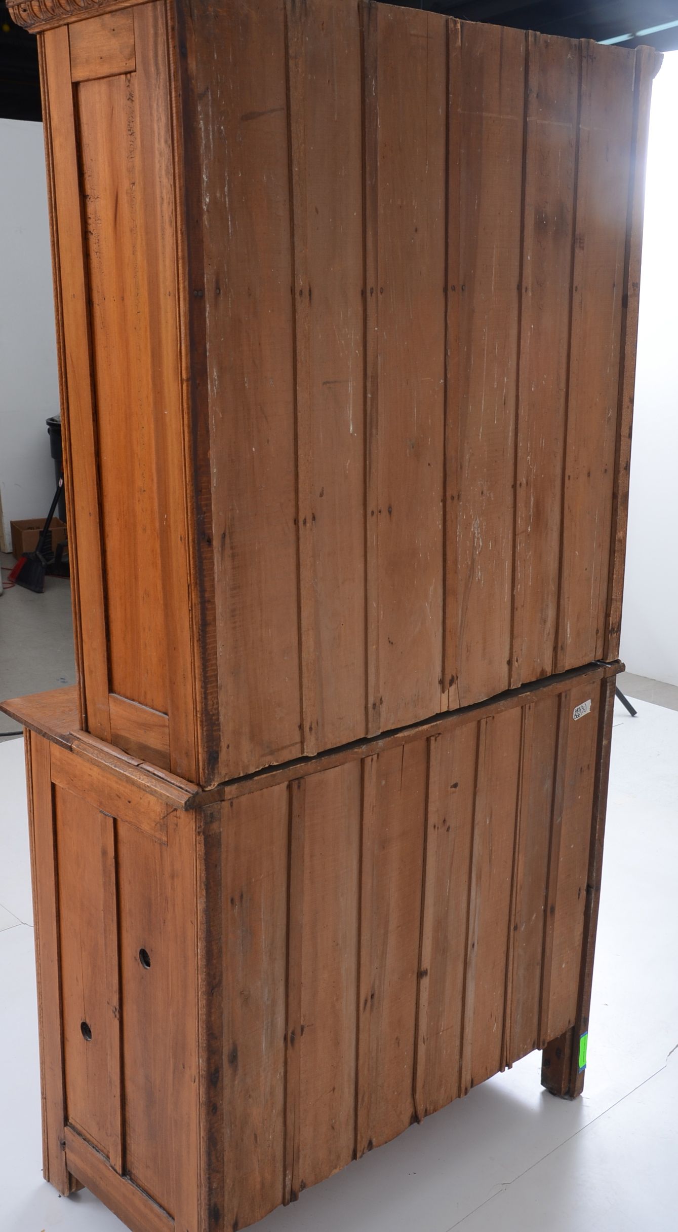 Antique Oak China Hutch