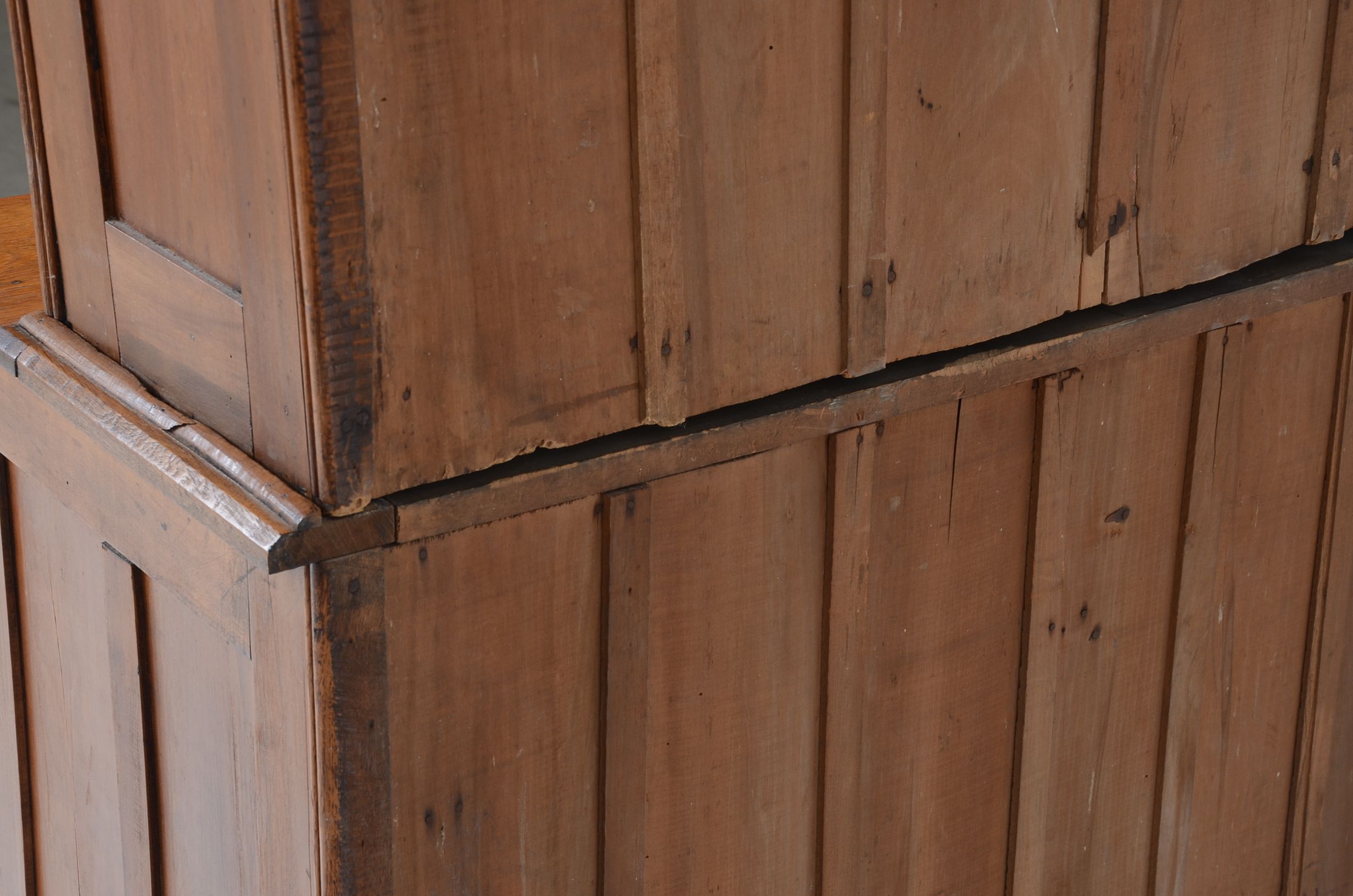 Antique Oak China Hutch