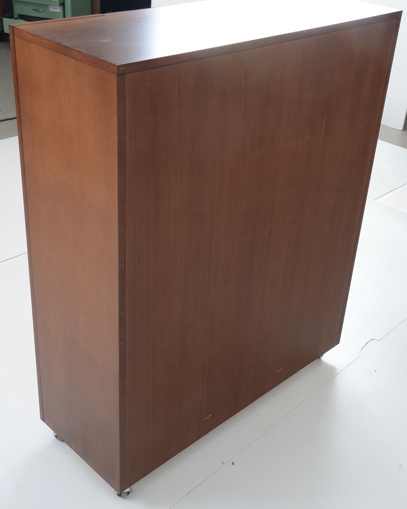 Walnut Veneer Cabinet