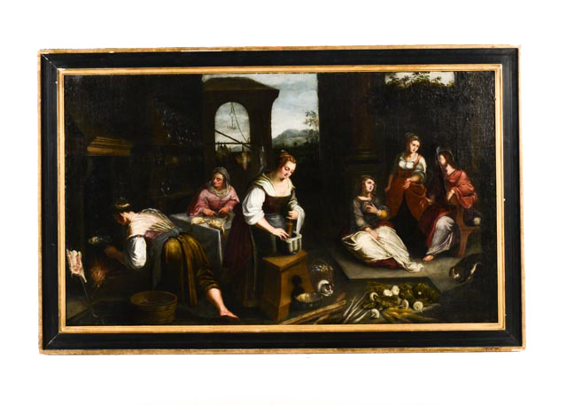 *ES Jacopo Bassano Religious Genre Scene