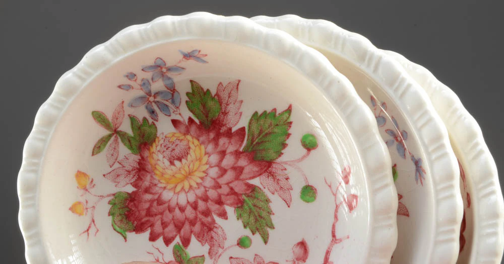 Vintage Spode "Aster" China Serving Pieces | EBTH