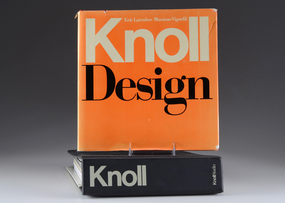 Knoll Product Catalog and Knoll Hardcover Book