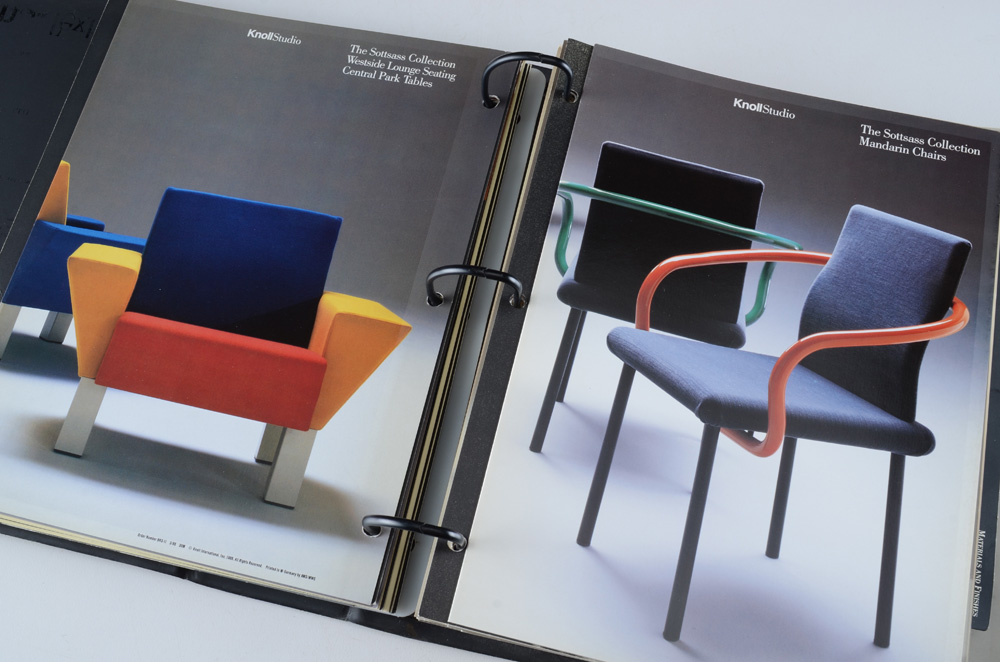 Knoll Product Catalog and Knoll Hardcover Book
