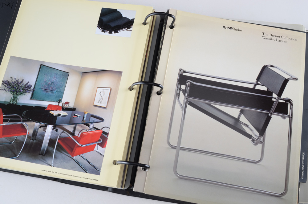 Knoll Product Catalog and Knoll Hardcover Book