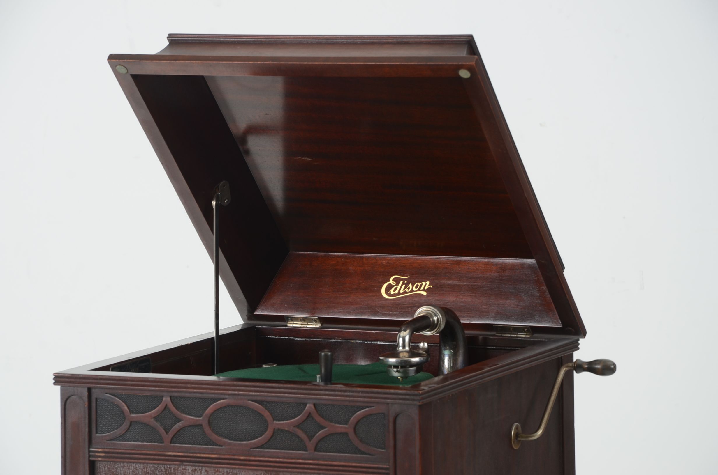 Edison Hand-Cranked Phonograph