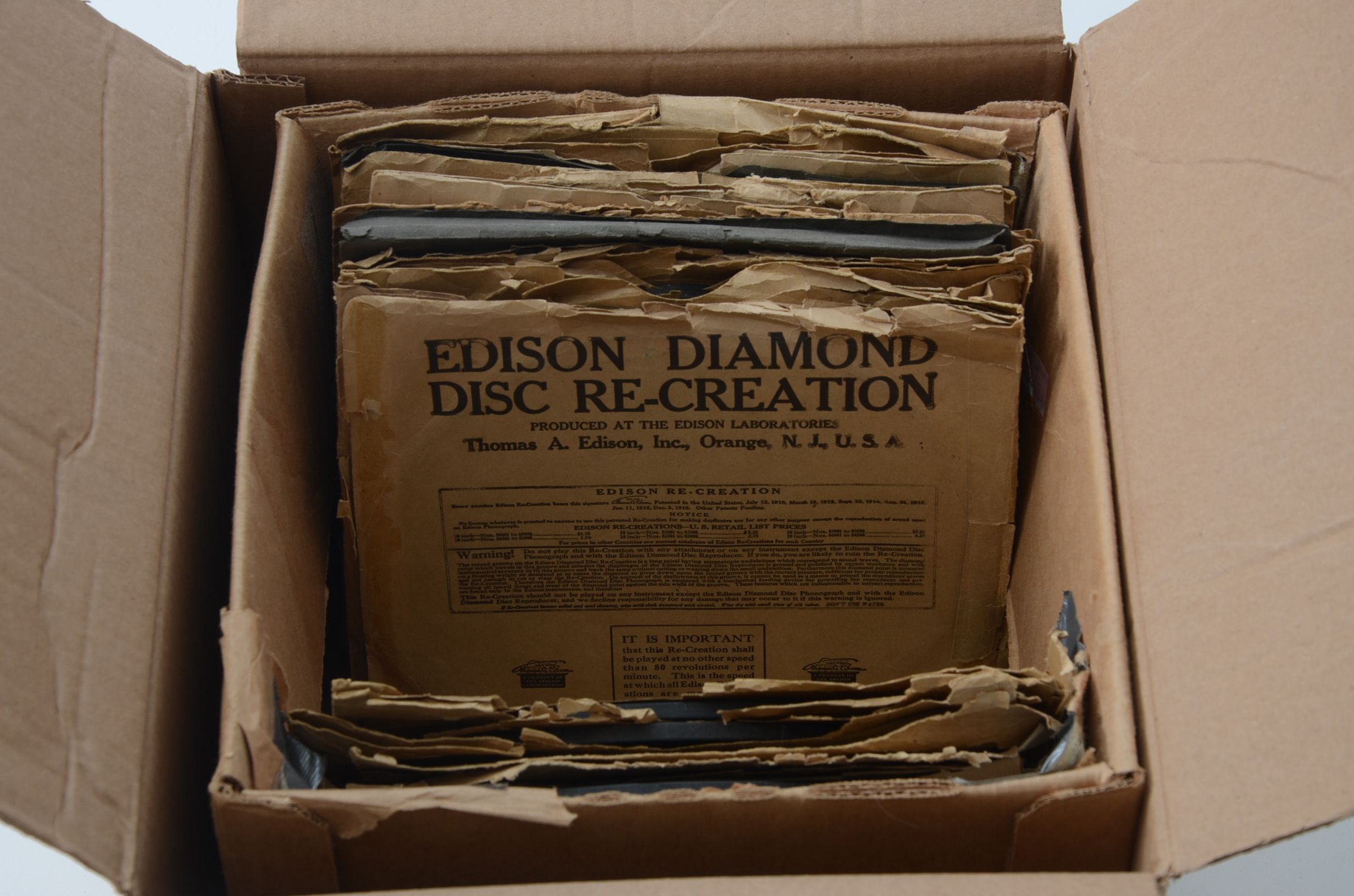 Edison Hand-Cranked Phonograph