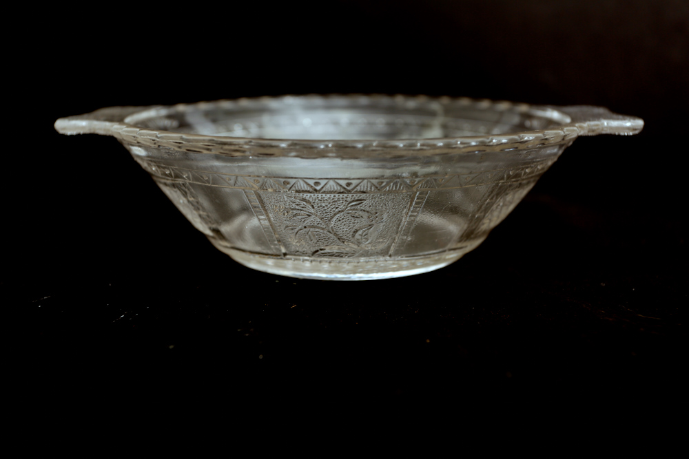 Vintage Pressed Glass