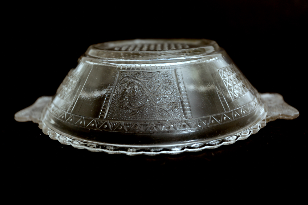 Vintage Pressed Glass