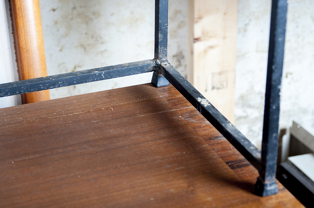 Mid Century Modern Credenza with Hutch Top