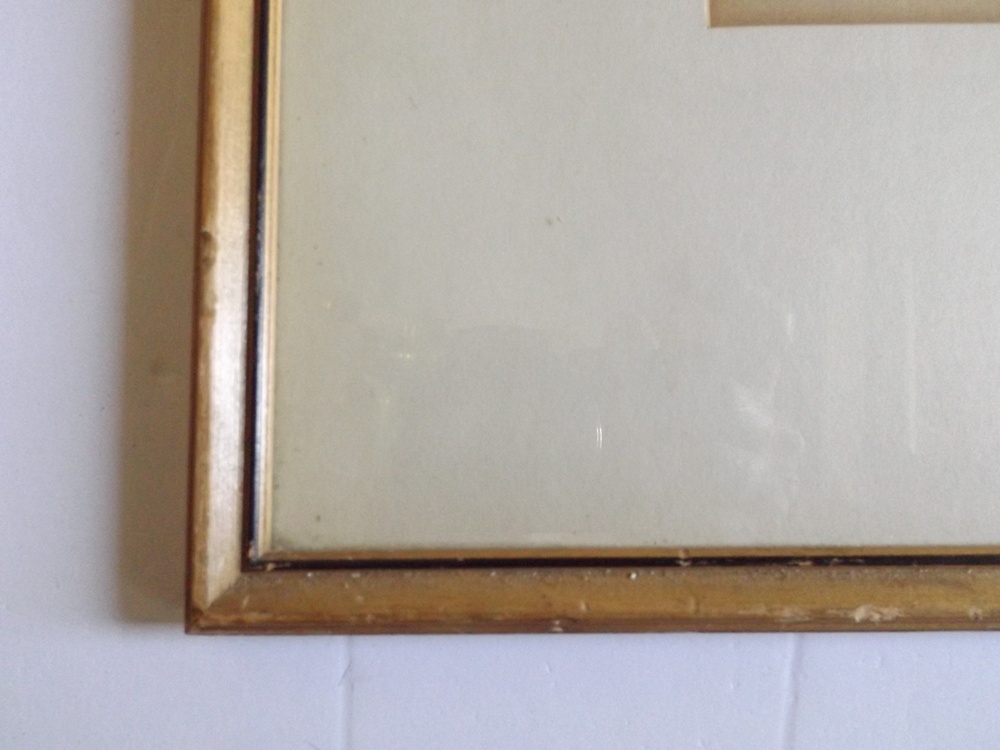 Signed E.T. Hurley Etching of Sterritt Homestead Gate, c. 1913