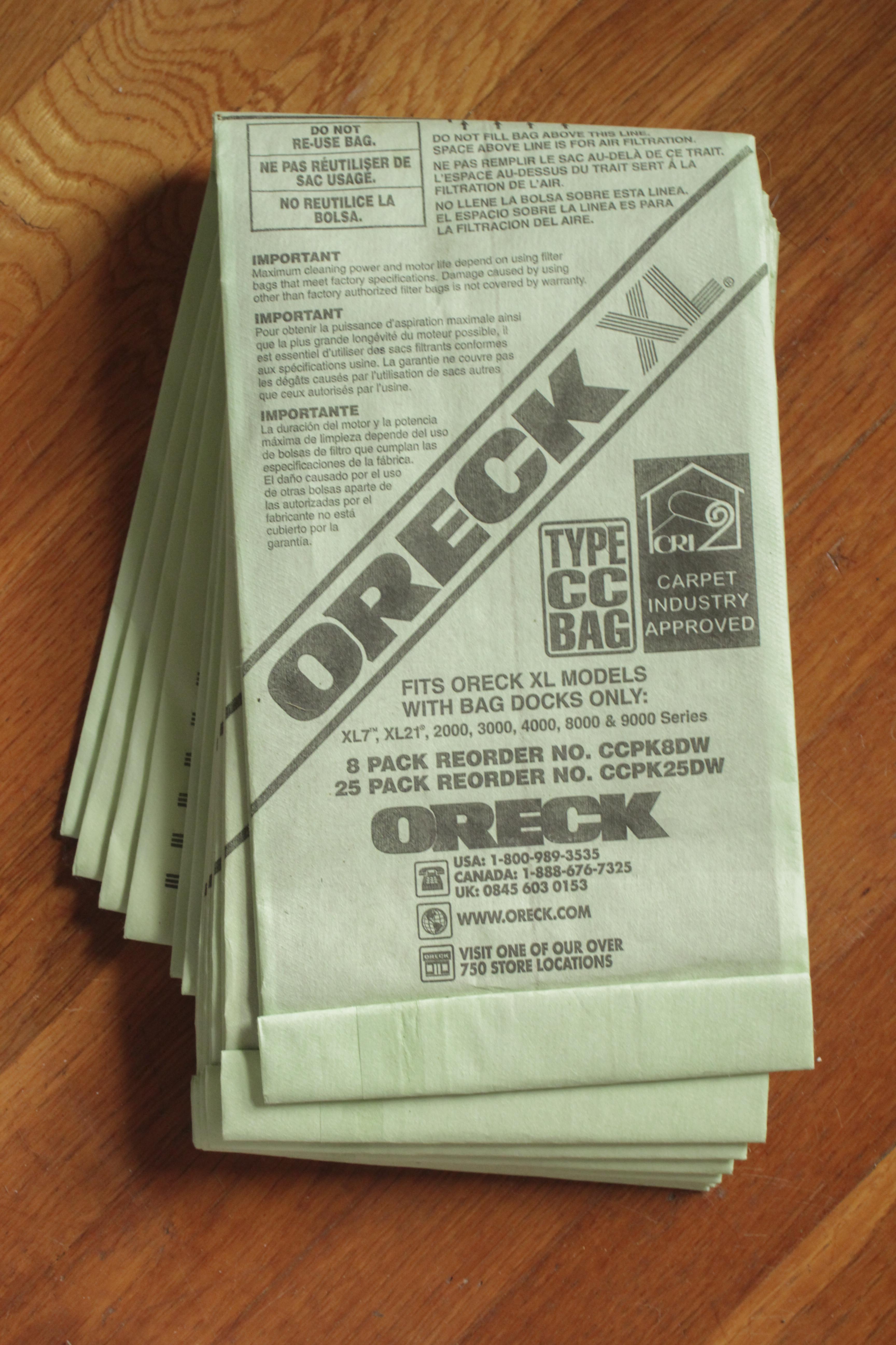 Oreck XL Upright Vacuum & Dirt Devil Floor Keeper