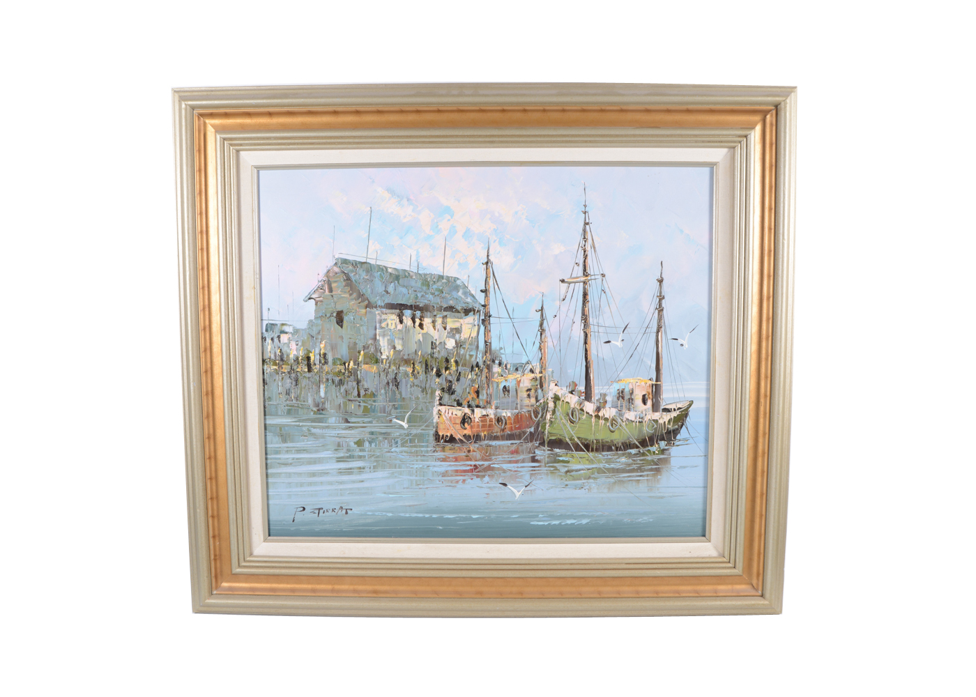 Paolo Stirrat Original Oil on Canvas Painting