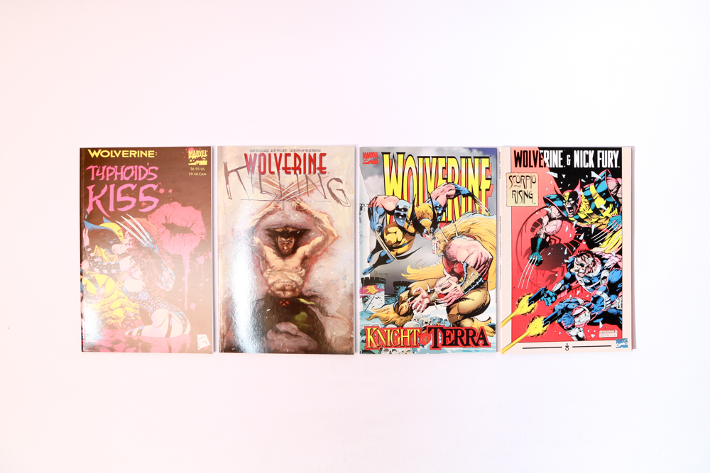 Marvel Wolverine Collection, Including Killing, Knights of Terra, and More