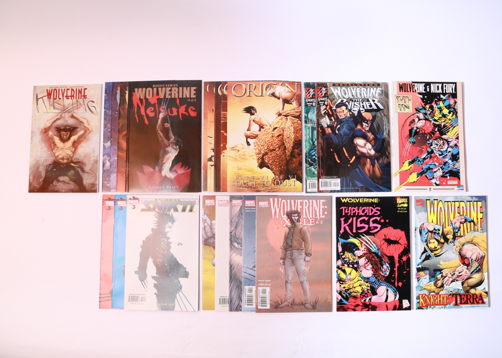 Marvel Wolverine Collection, Including Killing, Knights of Terra, and More