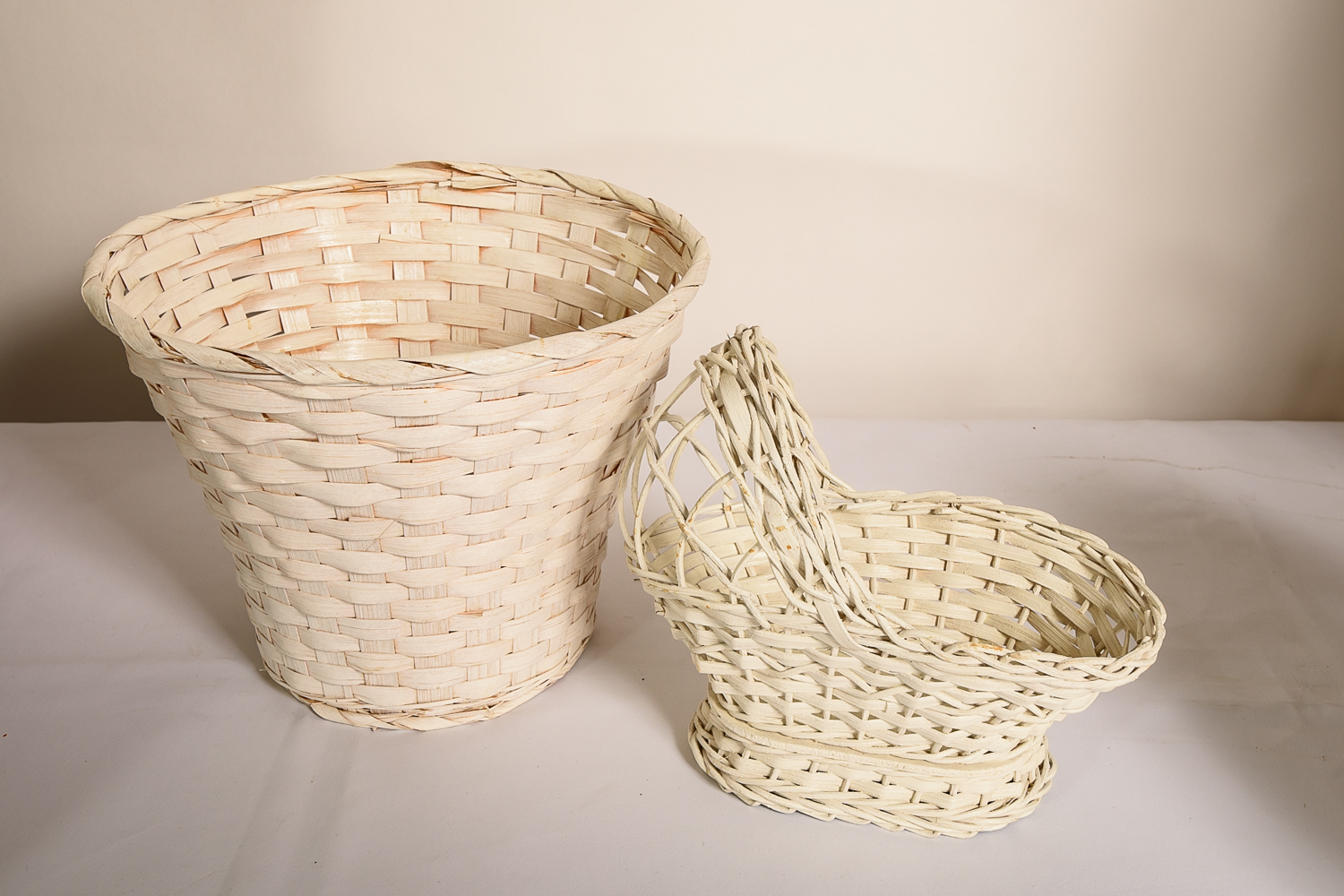 Woven Decorative Prams and Baskets