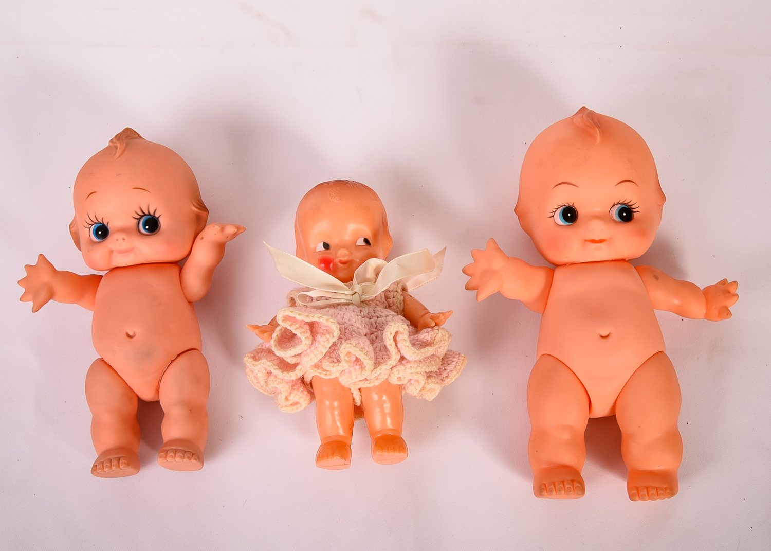 Vintage Dolls Including Irwin Kewpie Doll