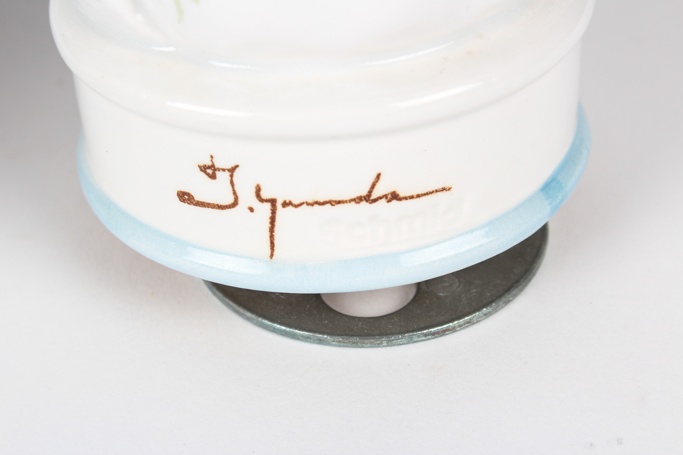 Pair of Schmid Clown Music Boxes