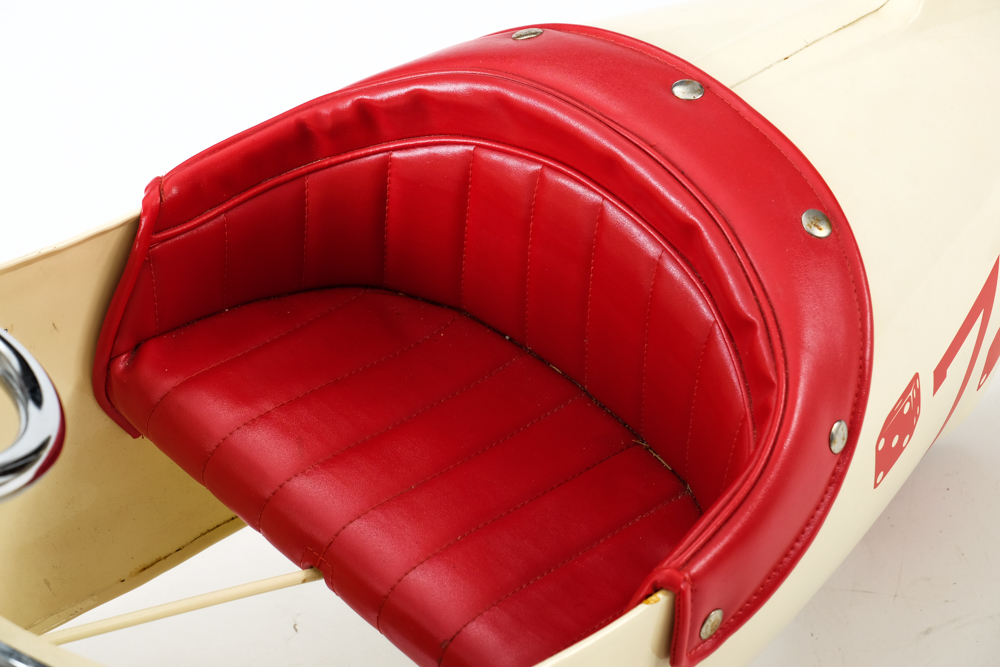 Airflow Collectible Red and White Gee Bee #7 Pedal Airplane