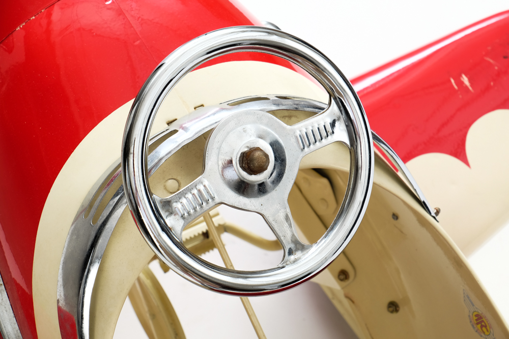 Airflow Collectible Red and White Gee Bee #7 Pedal Airplane