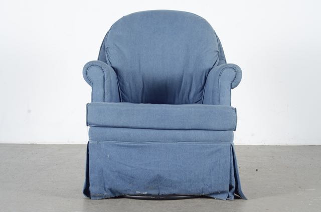 Jardine Swivel Upholstered Rocking Chair with Gliding Ottoman