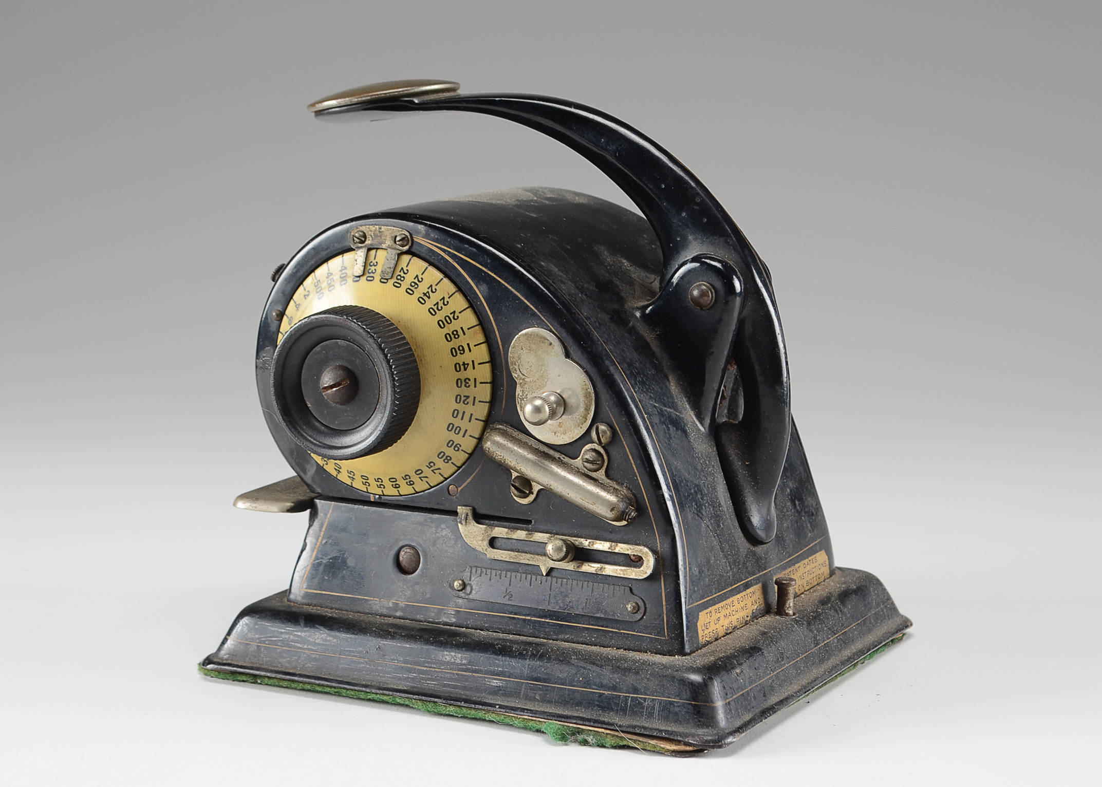 Circa 1902-1924 Protectograph Model H