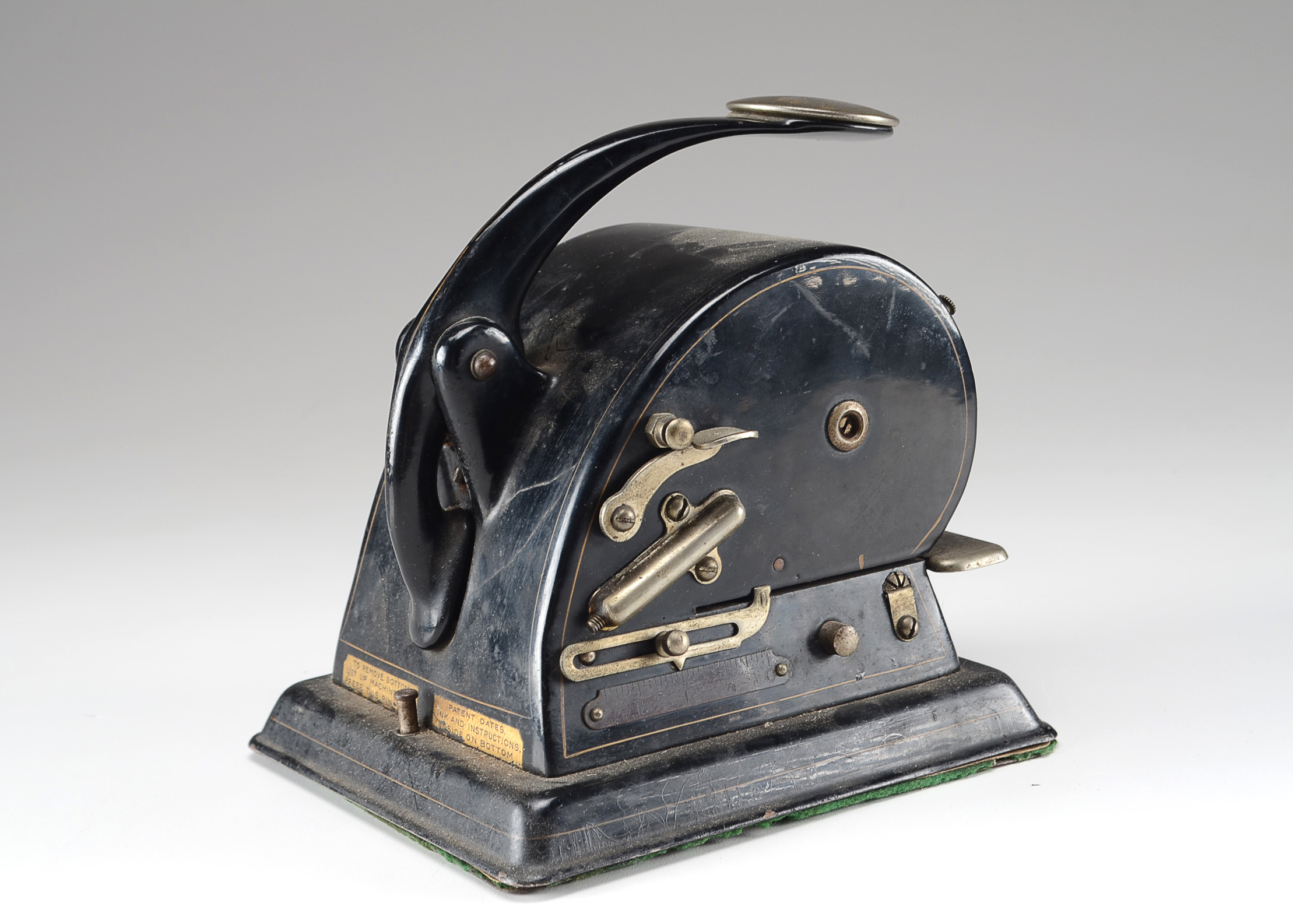 Circa 1902-1924 Protectograph Model H