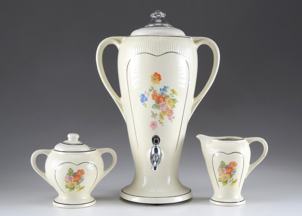 Porcelier Electric Coffee Percolator Urn Set