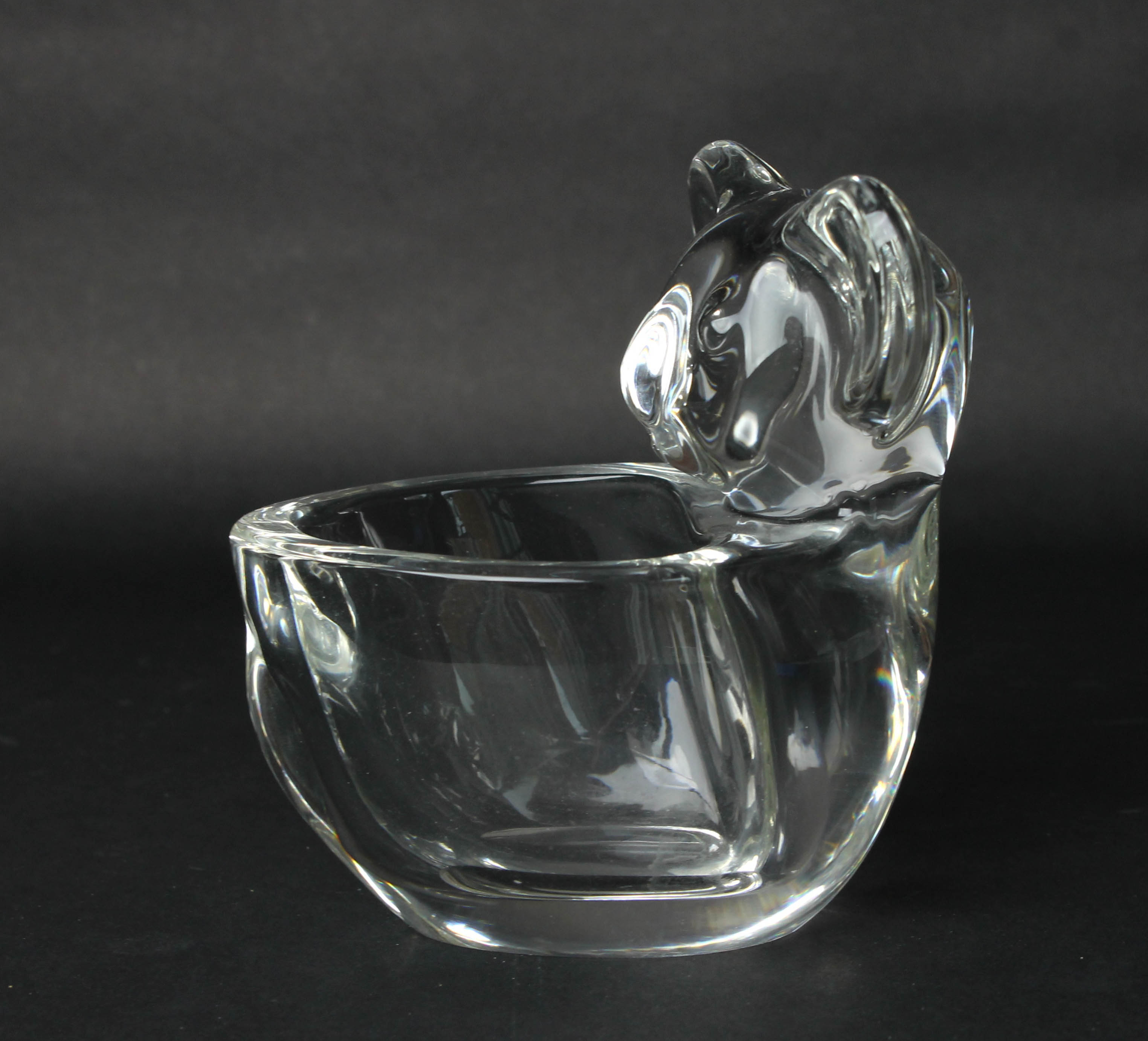 Trio of Glass Animal Figurines