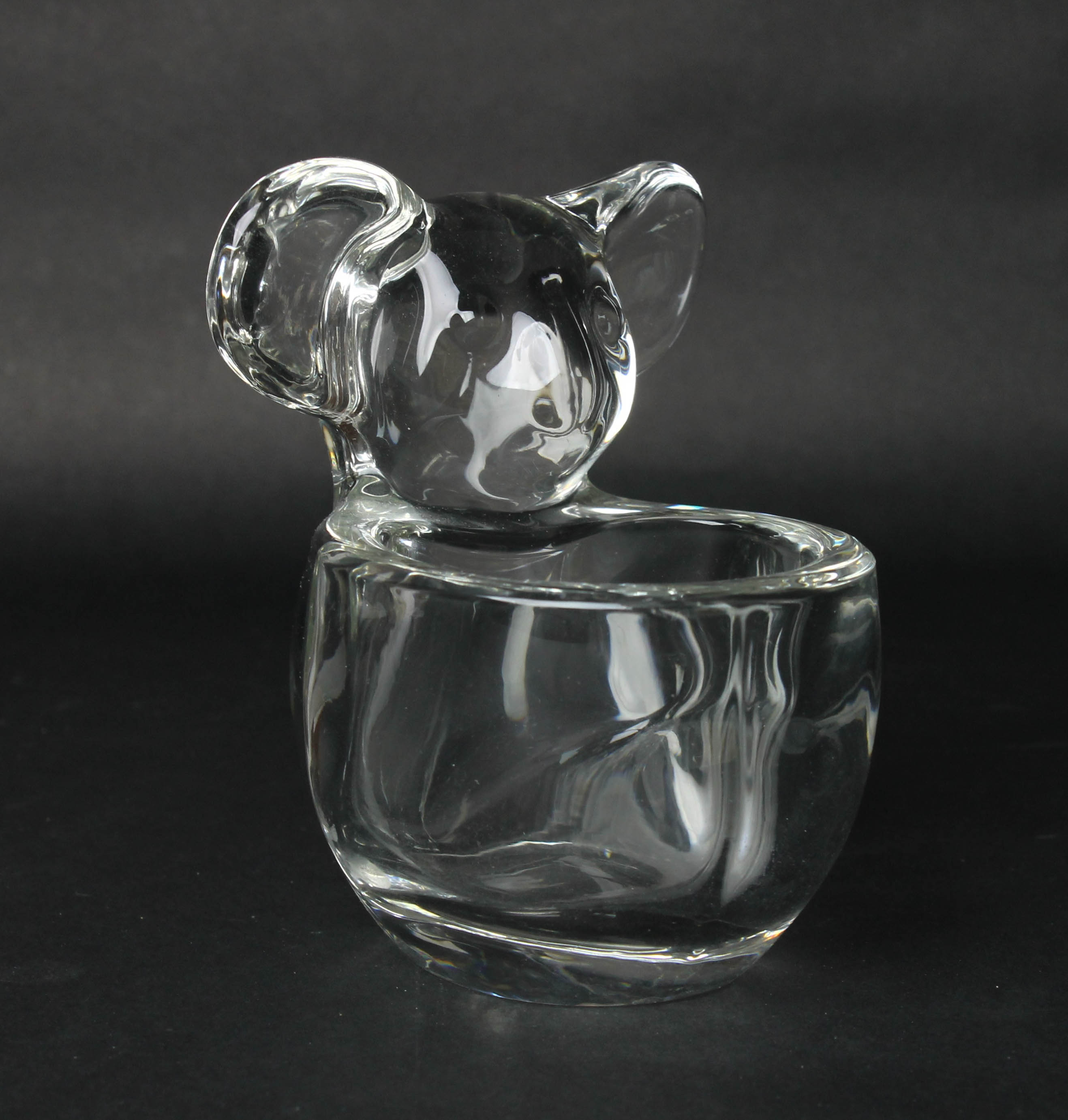 Trio of Glass Animal Figurines