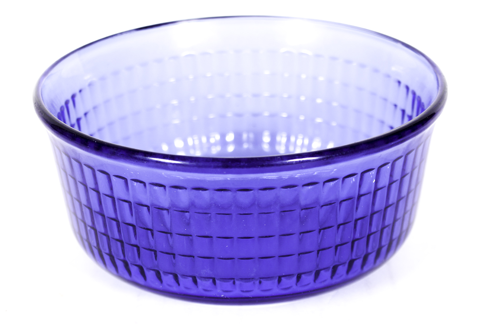 Mexican Cobalt Blue Glass Dinnerware Set