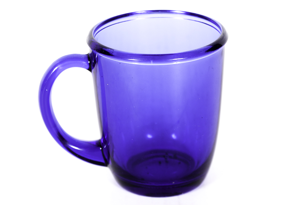 Mexican Cobalt Blue Glass Dinnerware Set