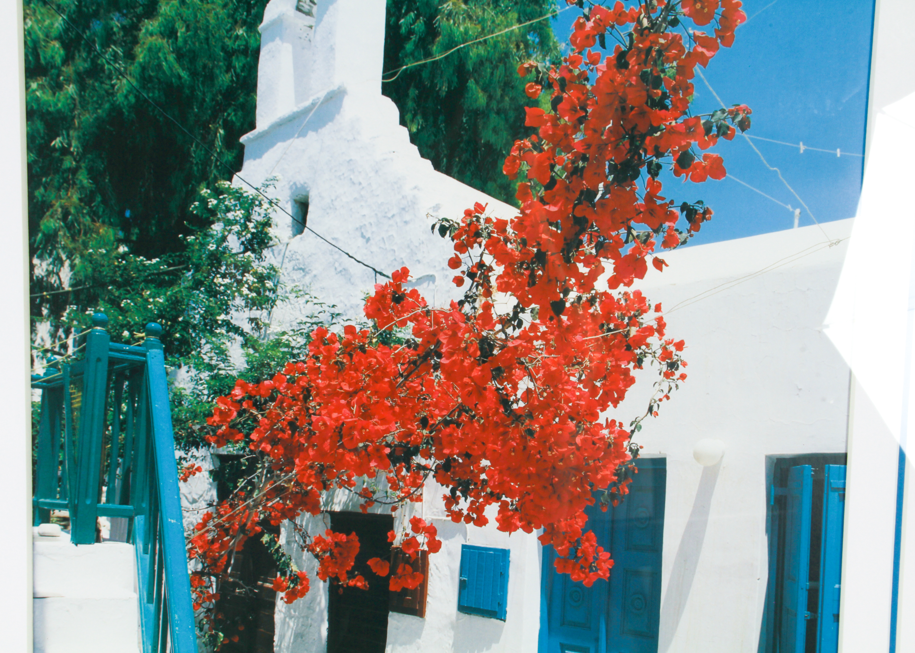 Framed Greek Photograph