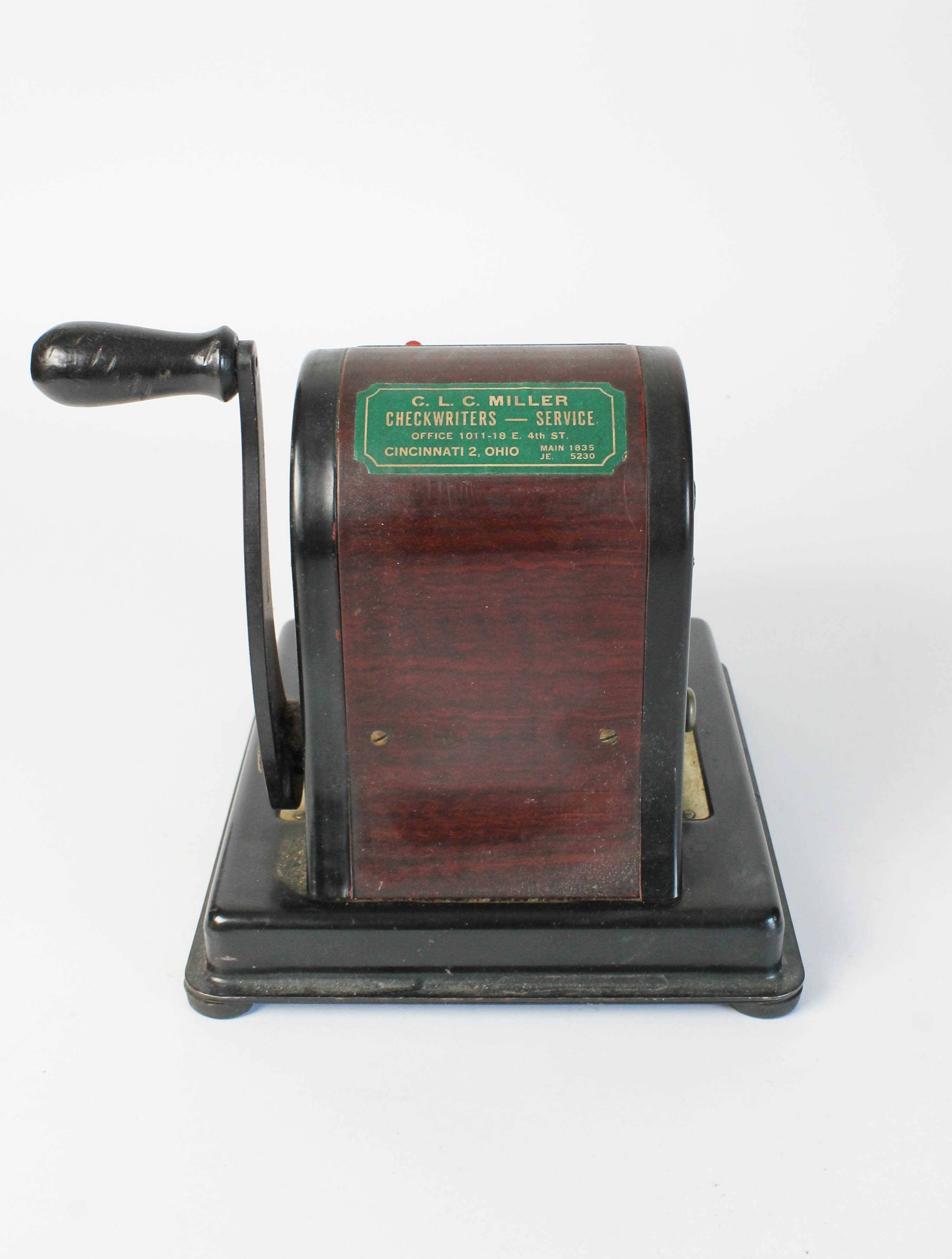 Vintage 1920s F&E Series 800 Lightning Check Writer