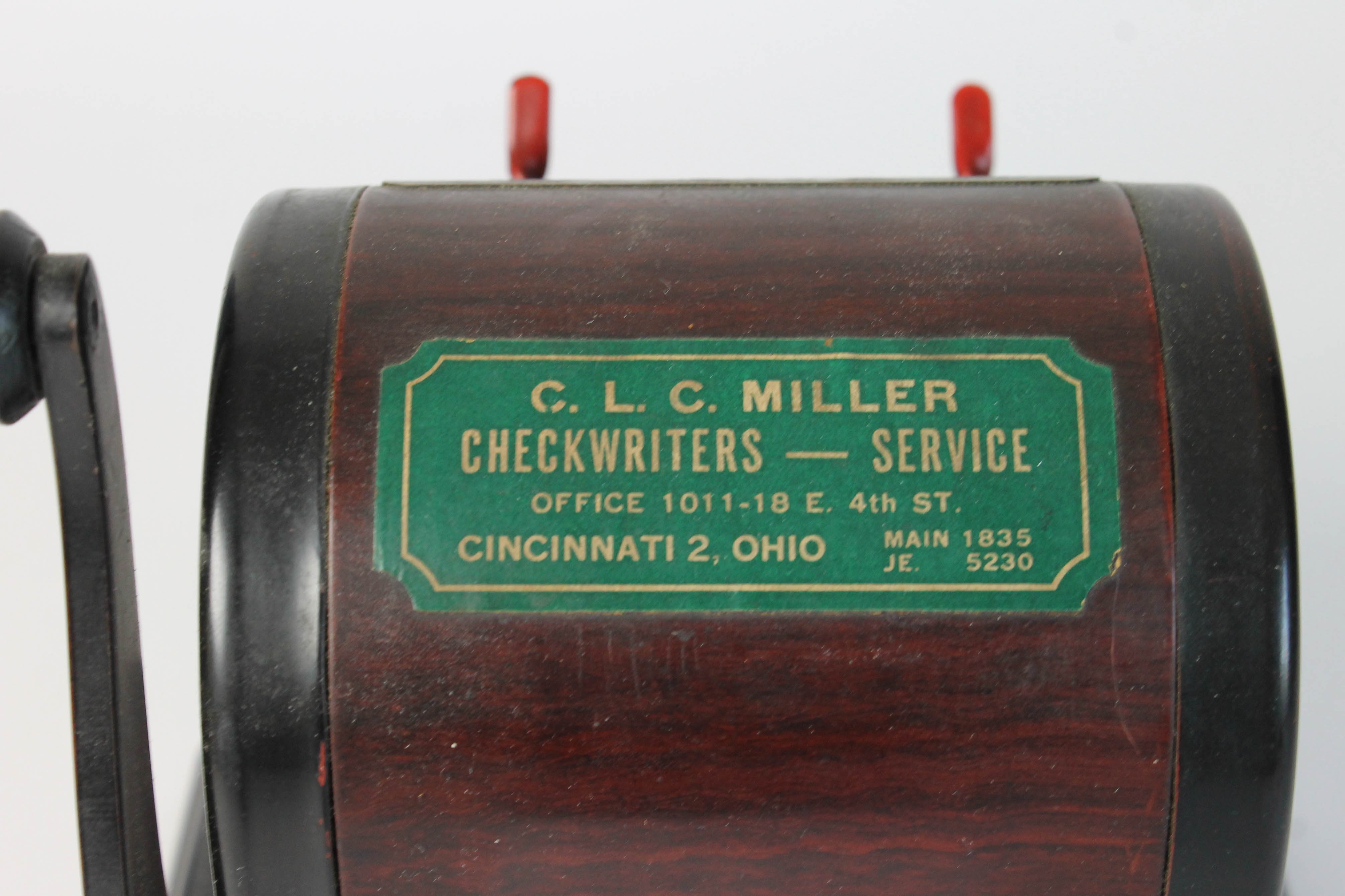 Vintage 1920s F&E Series 800 Lightning Check Writer