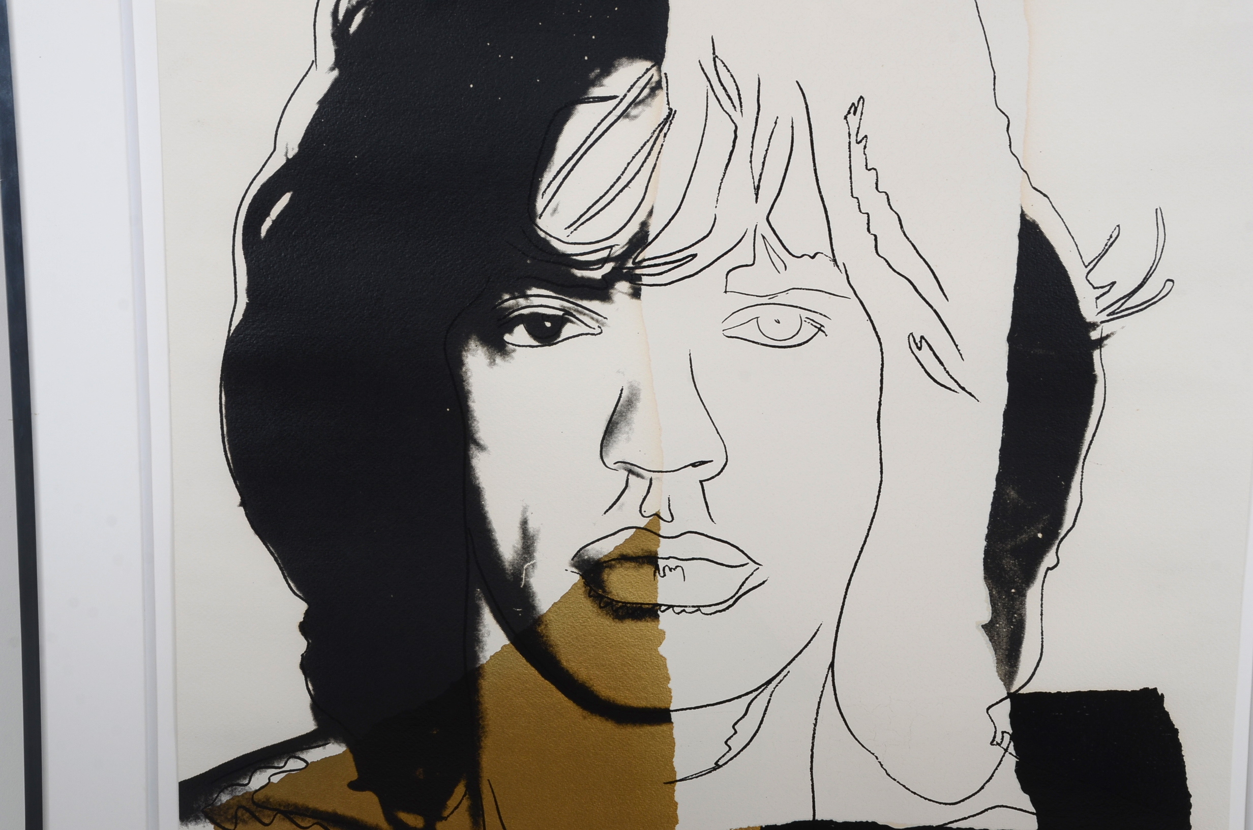 Andy Warhol "Mick Jagger II 146" Original Silkscreen