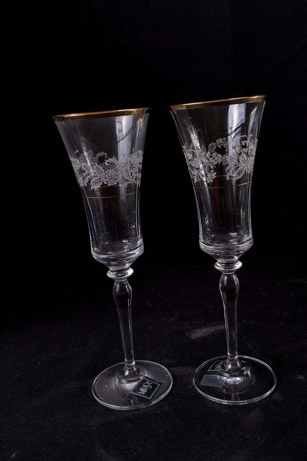 Mikasa "Antique Lace" Champagne Flutes