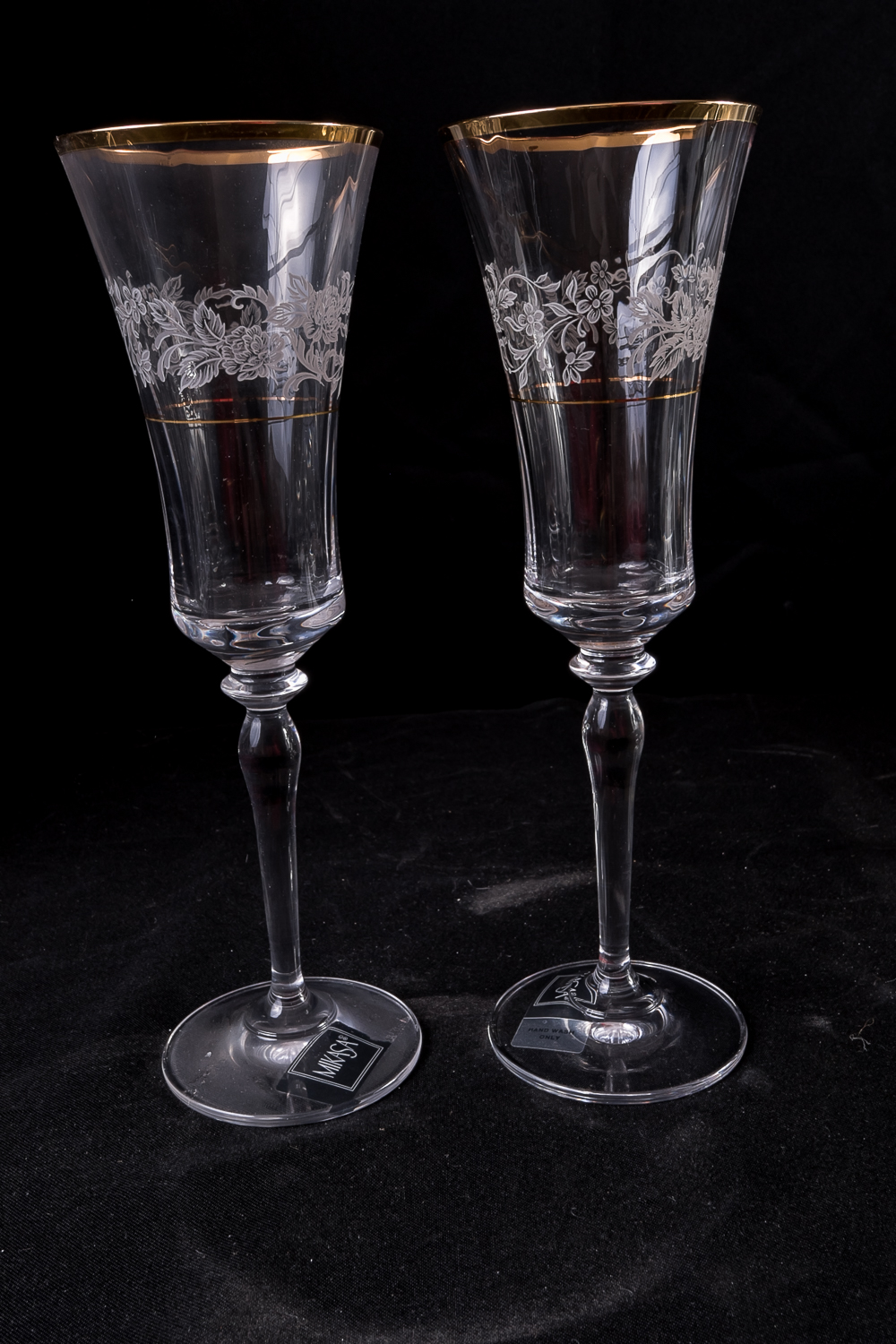 Mikasa "Antique Lace" Champagne Flutes