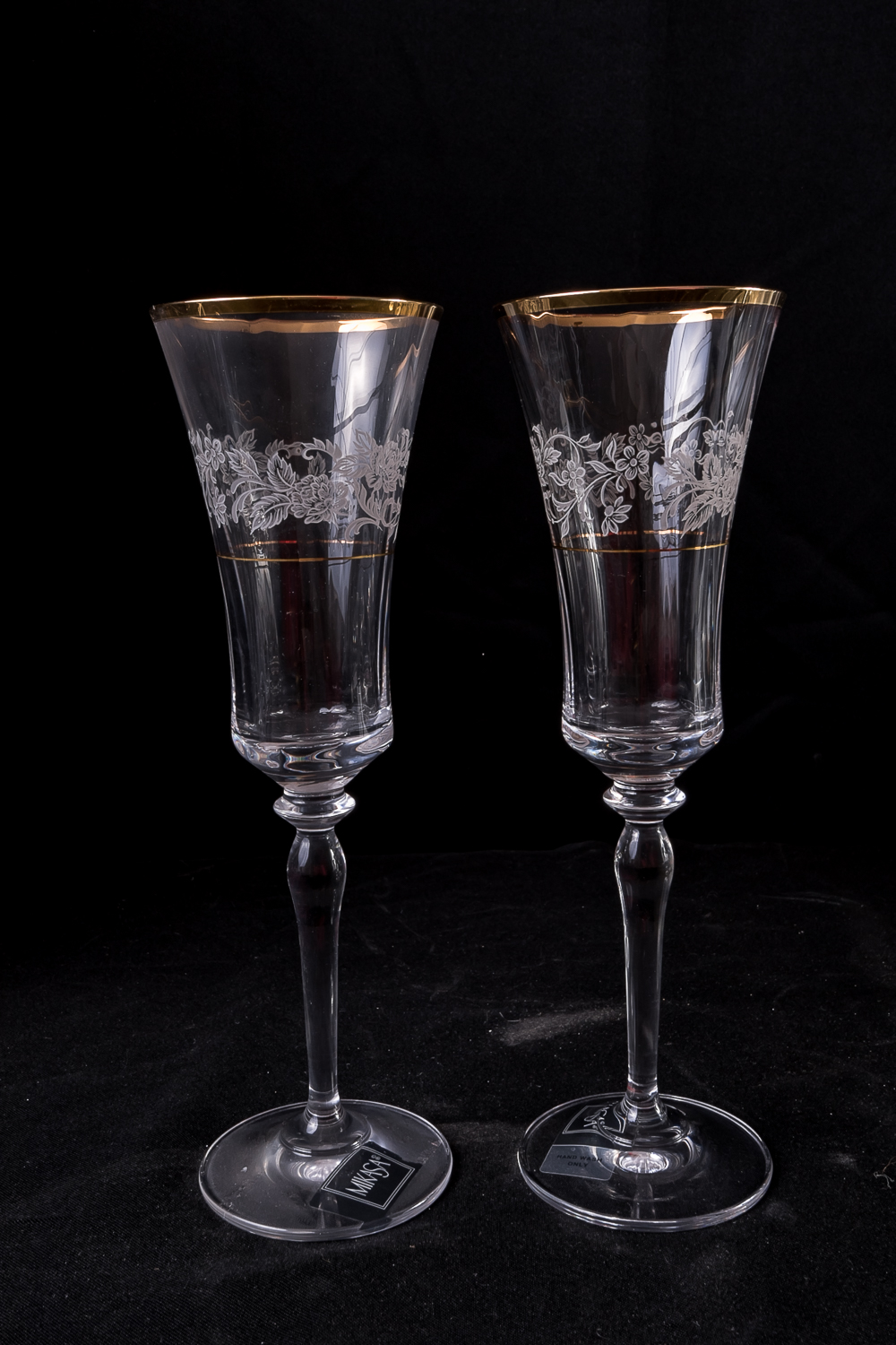 Mikasa "Antique Lace" Champagne Flutes