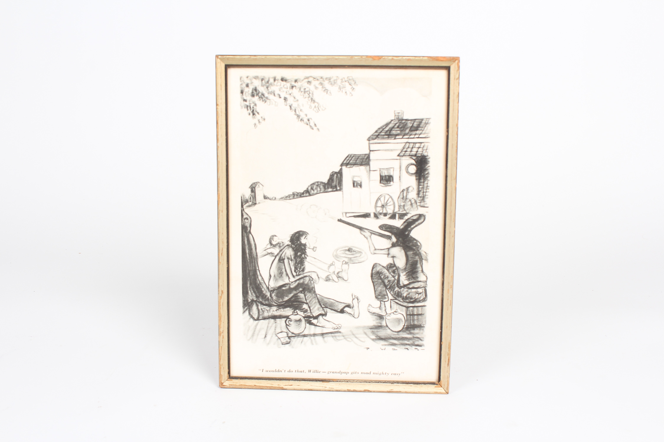 Vintage Print by P. Webb