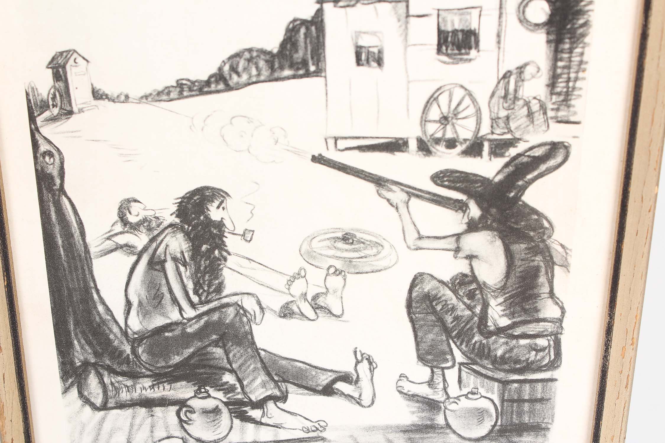 Vintage Print by P. Webb