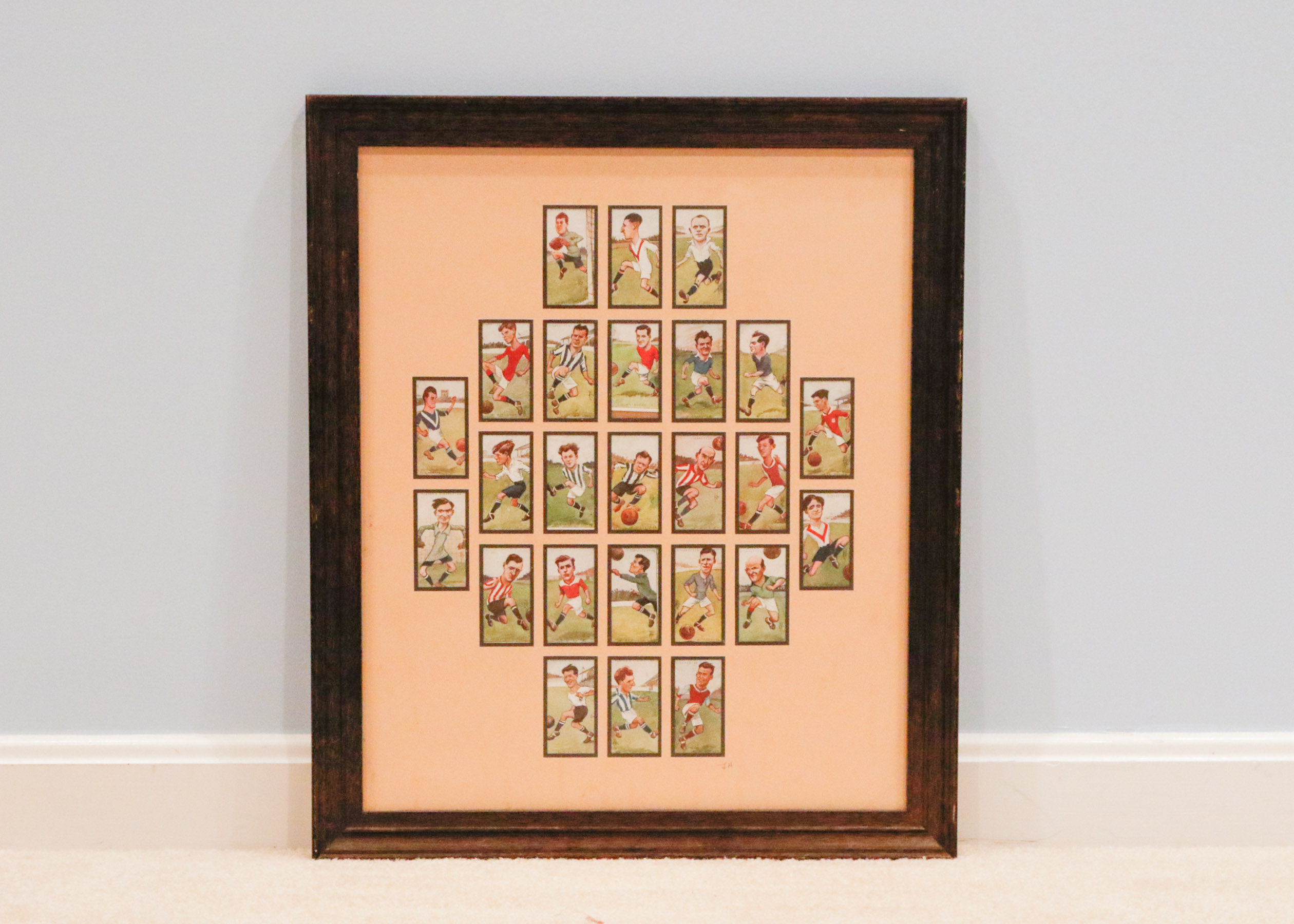 John Player & Sons 1926 "Footballers Caricatures" Cigarette Cards