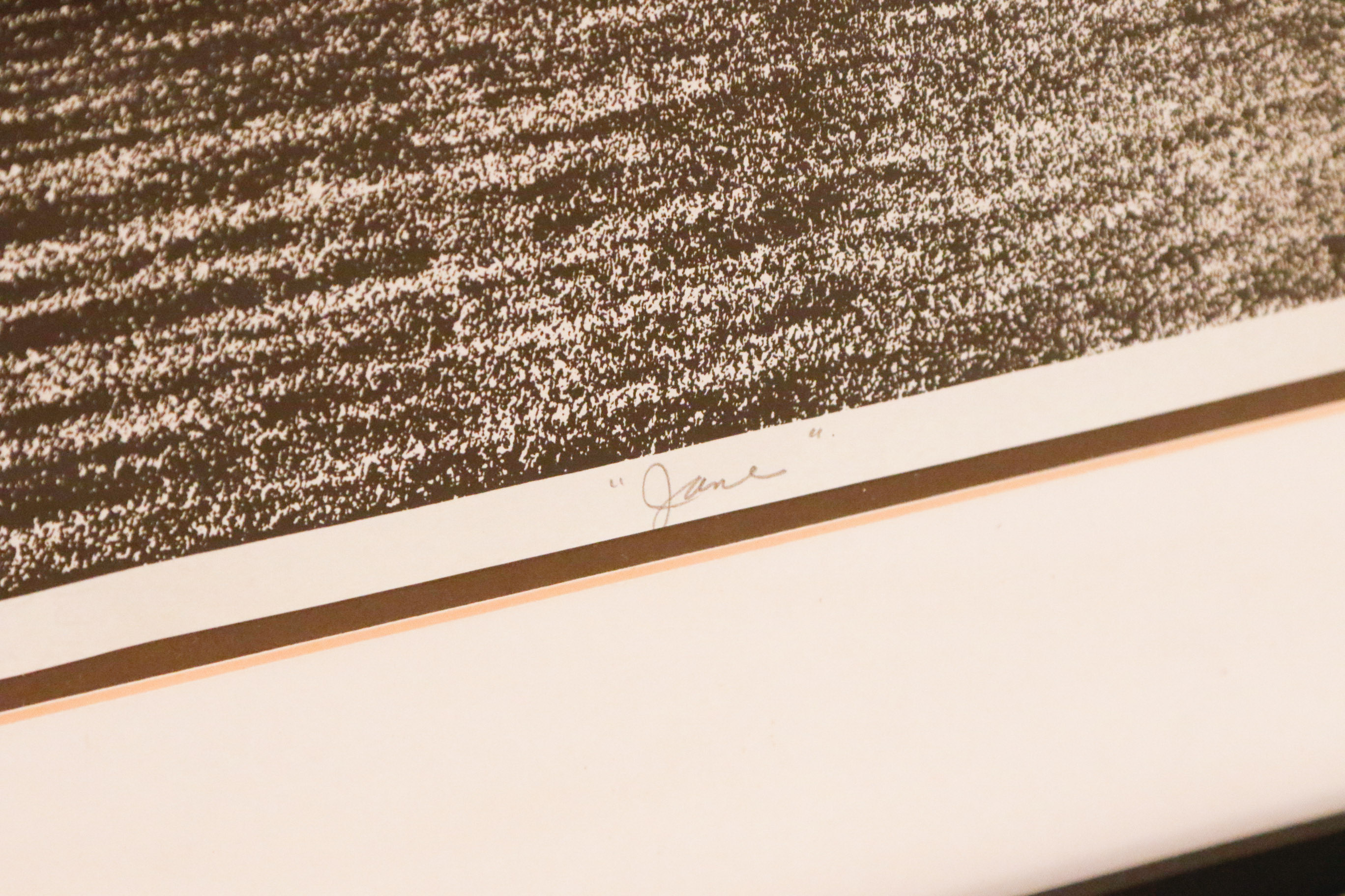 Lithograph "Jane" by Albert F. Quinlan, Signed and Numbered