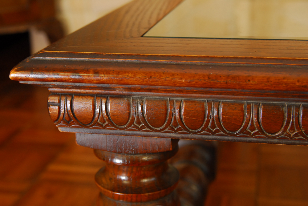 Oak Victorian Style Coffee Table