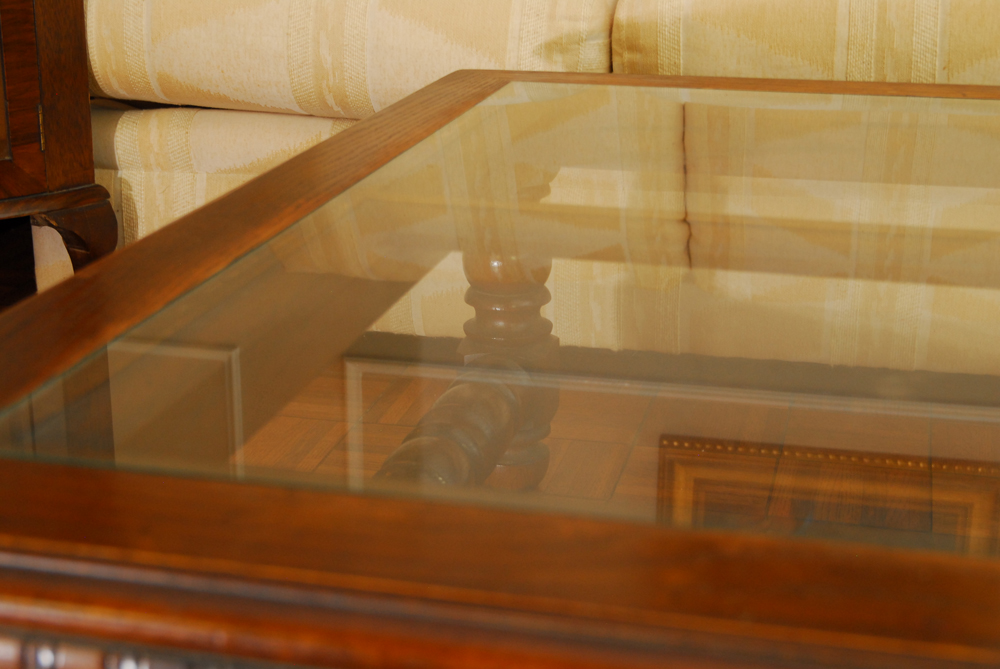 Oak Victorian Style Coffee Table
